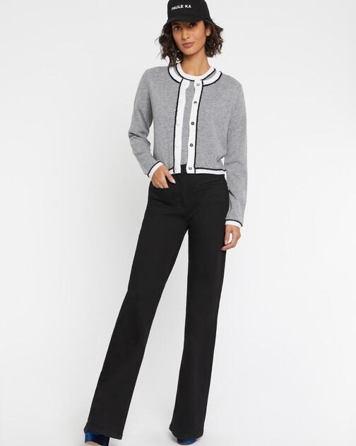 Cardigan en laine et cachemire