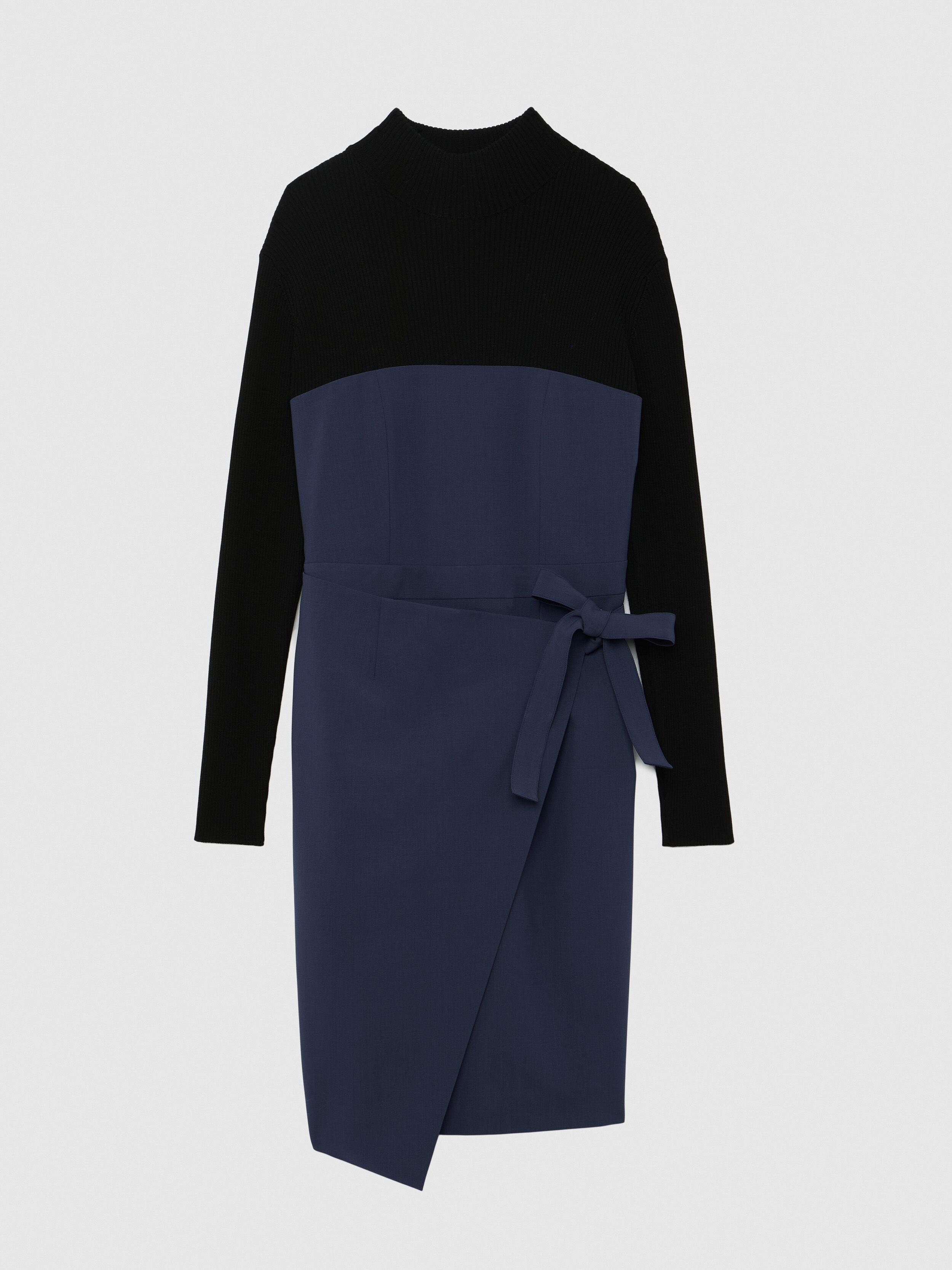 Wool wrap dress Paule Ka