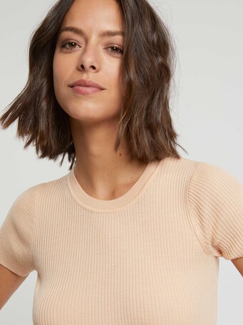Merino wool sweater - Gingembre