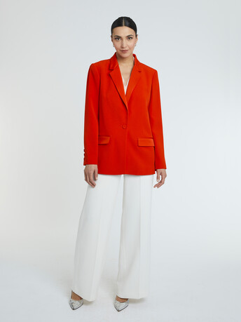 WOVEN SUIT JACKET - Sanguine