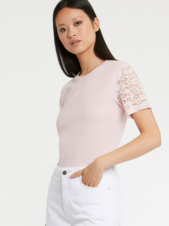 WOVEN TOP - Rose