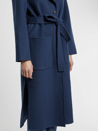 Manteau long en laine et cachemire - Orage
