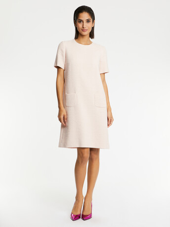 WOVEN DRESS - Dragee