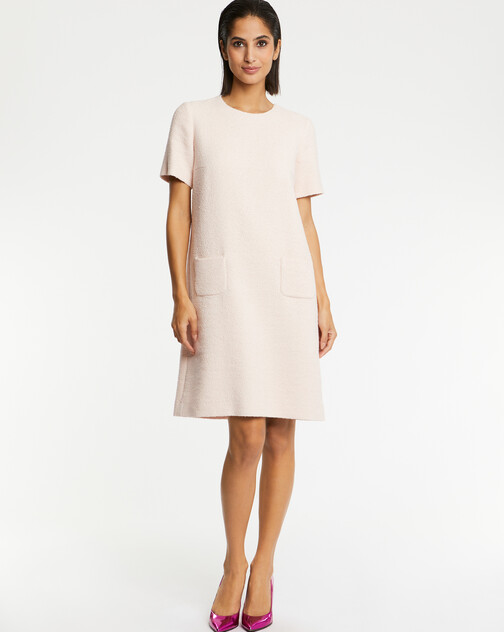 Robe en coton crêpé