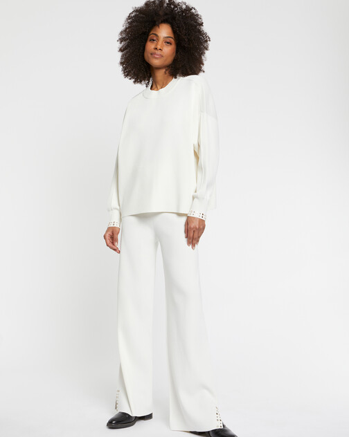 Pull bijoux en maille Milano
