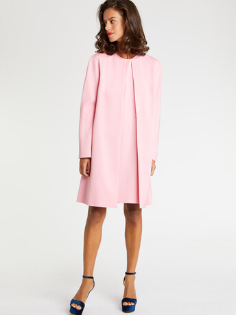 WOVEN COAT - Candy pink