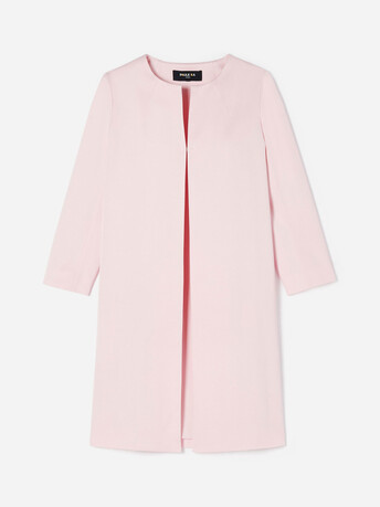 Manteau en ottoman stretch - Magnolia