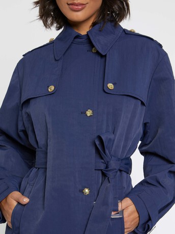 Manteau long style trench - Orage