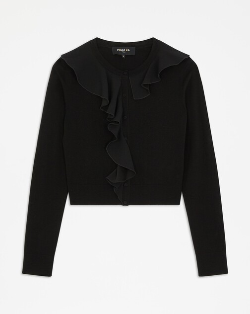 Merino-wool cardigan