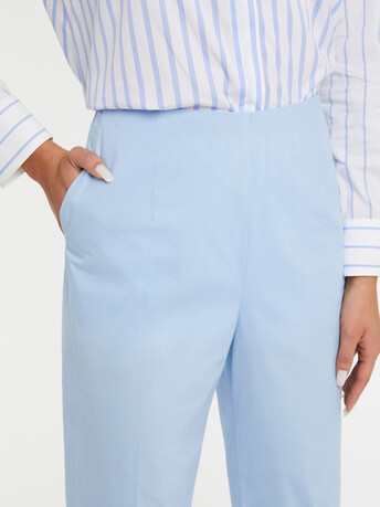 WOVEN PANTS - Sky blue