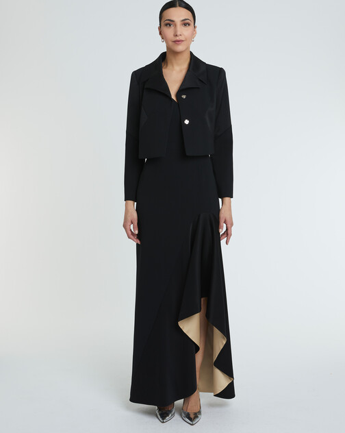 WOVEN SUIT JACKET