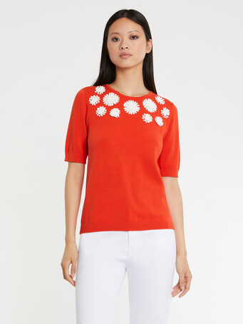 Pull en coton - Sanguine