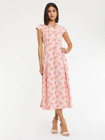 WOVEN DRESS - Sanguine