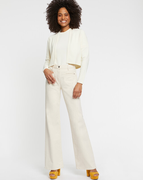 Cardigan boléro en jersey Ottoman