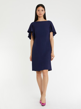 WOVEN DRESS - Indigo