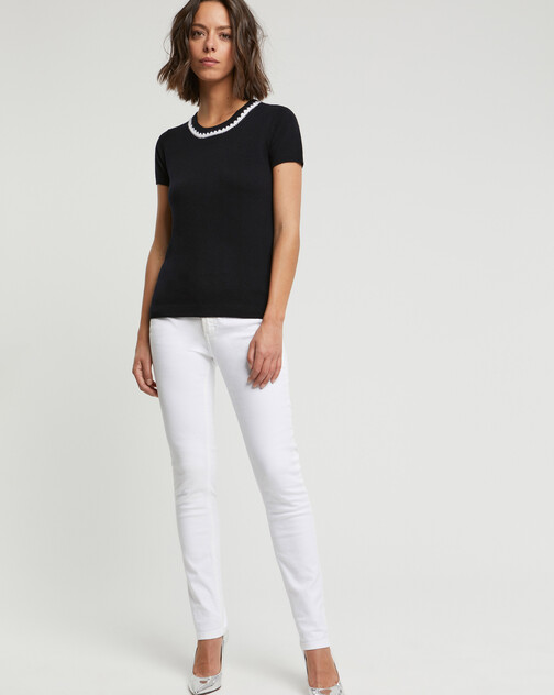 Wool and cashmere sweater