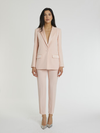 WOVEN SUIT JACKET - Dragee