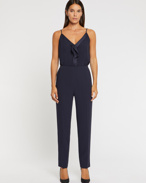 Satin-back crepe camisole