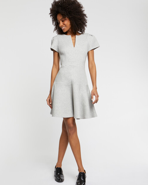 Robe patineuse en double jersey
