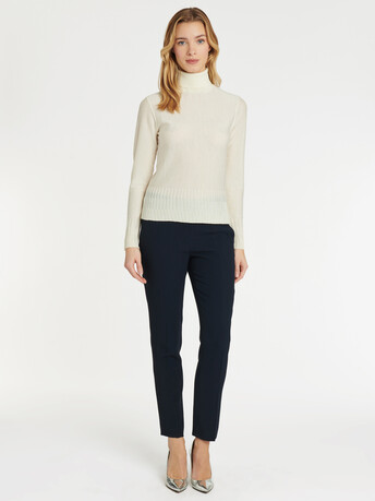 PULL - Blanc casse
