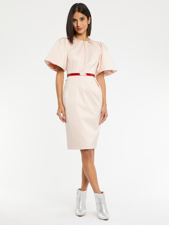 WOVEN DRESS - Dragee