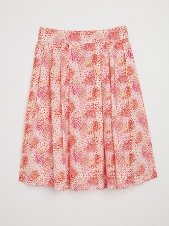 WOVEN SKIRT - Sanguine