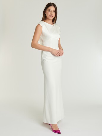 ROBE - Blanc casse