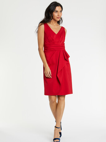 WOVEN DRESS - Hibiscus