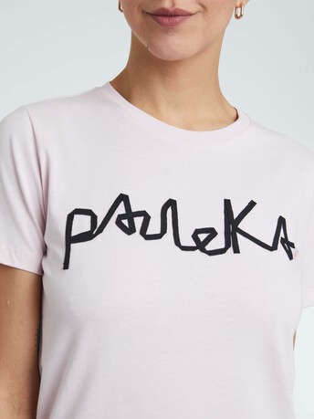 T-shirt PAULE KA en coton - Rose