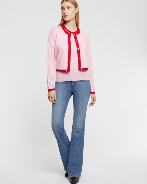 Cardigan en laine et cachemire