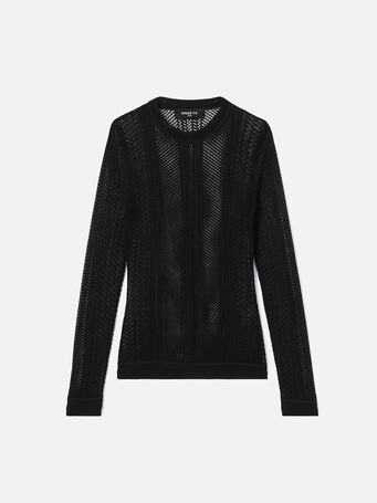 Viscose sweater - Noir