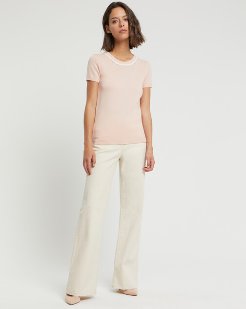 Wool and cashmere sweater