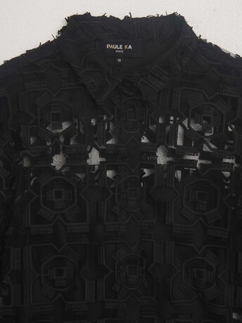 WOVEN SHIRT - Noir