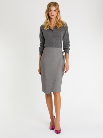 Cashmere cardigan - Gris