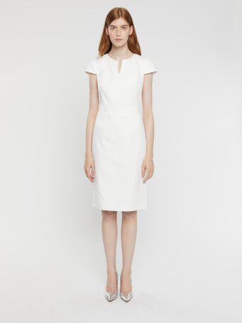 Robe en coton couture - Blanc