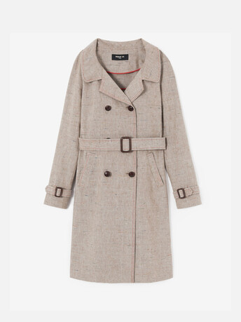 Manteau en lin - Beige
