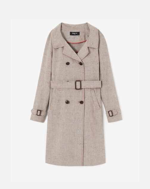 Linen coat