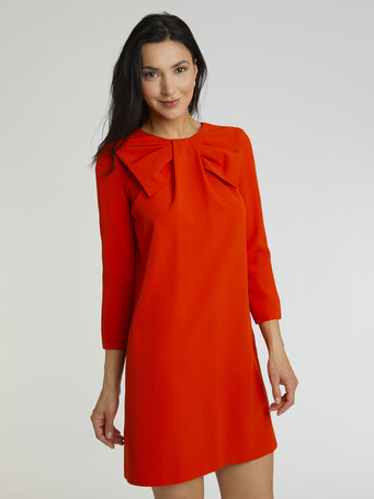 WOVEN DRESS - Sanguine