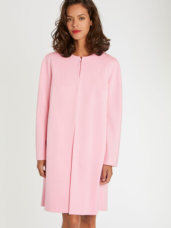 WOVEN COAT - Candy pink