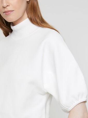 Technical-knit top - Off white