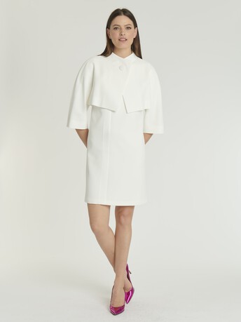 WOVEN SUIT JACKET - Off white