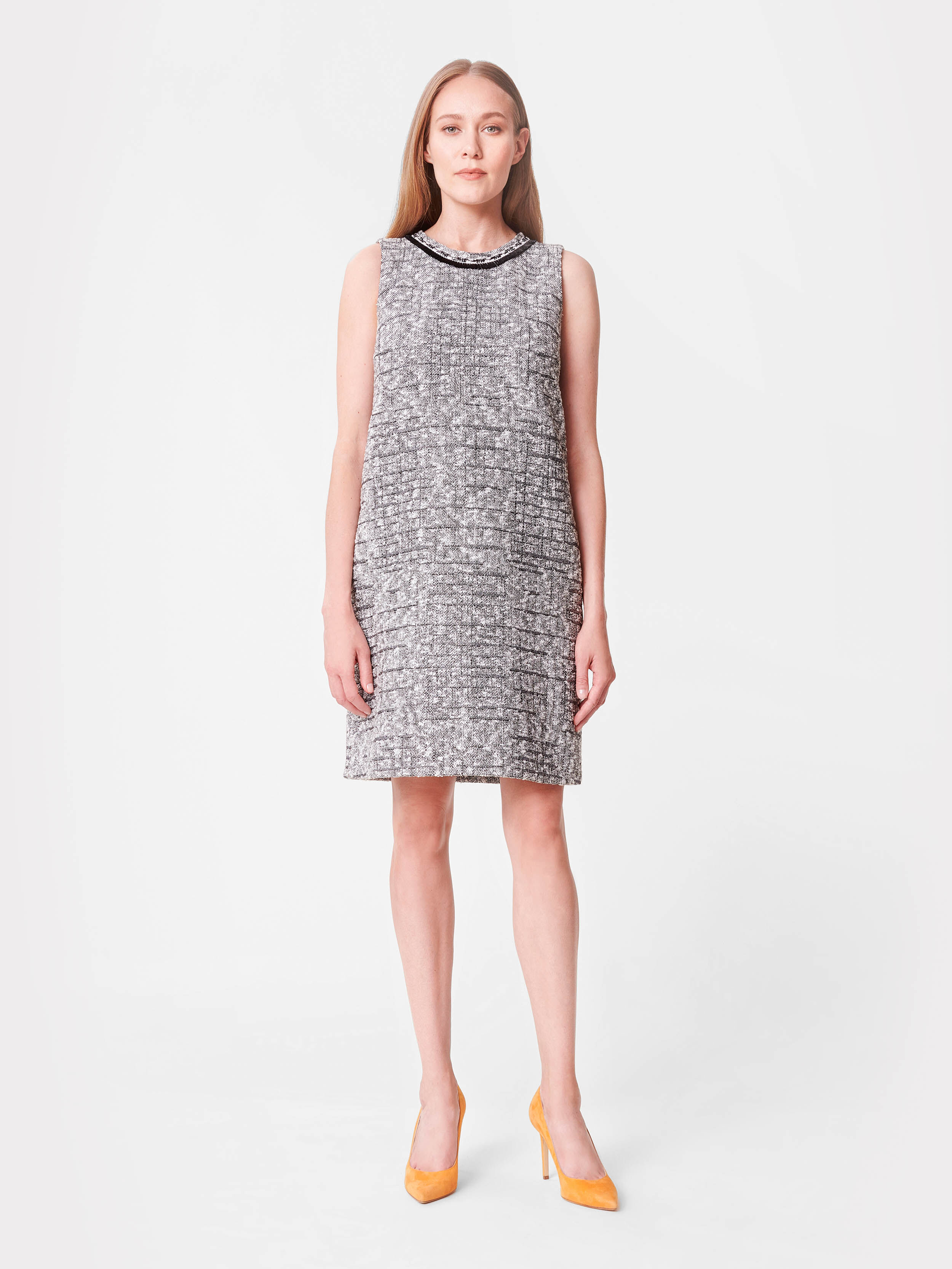 Tweed a line dress cheap