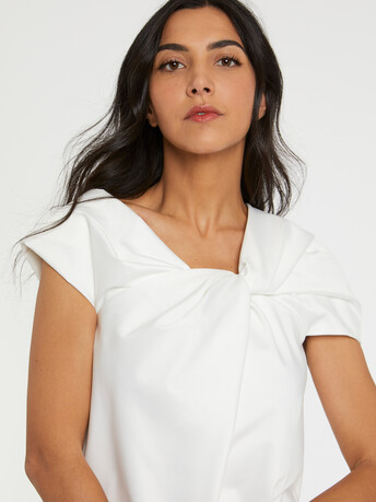 ROBE - Blanc casse