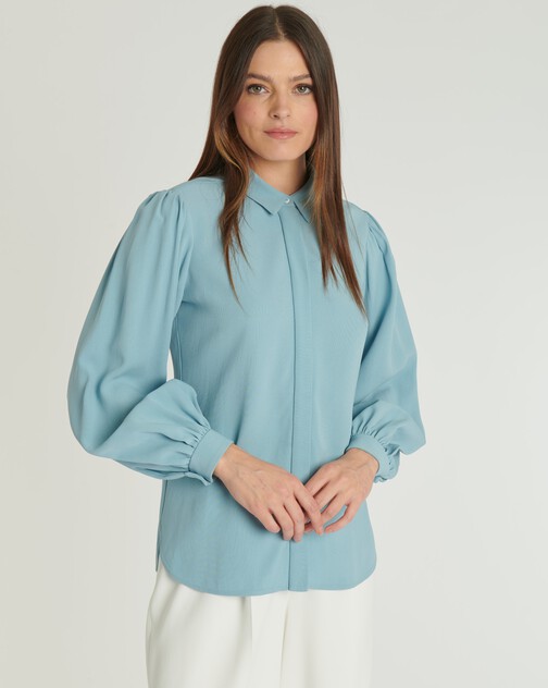 Chemise en Crêpe envers satin