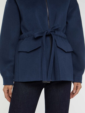 Manteau court en laine et cachemire - Orage