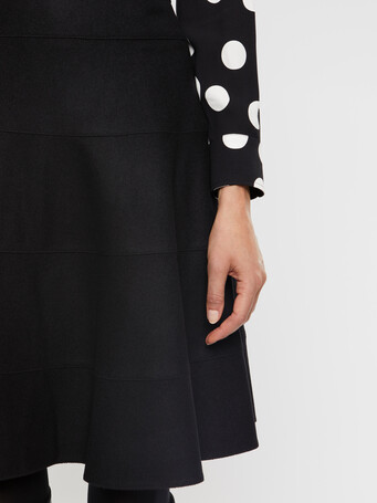 Wool skirt - Noir