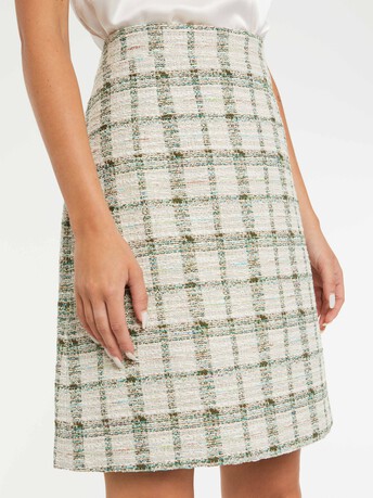 WOVEN SKIRT - Sauge