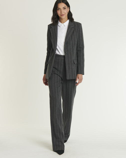 WOVEN SUIT JACKET