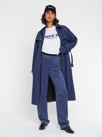 Manteau long style trench - Orage