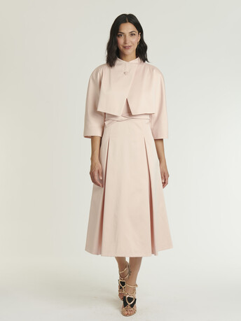 VESTE EN SATIN DUCHESSE - Dragee